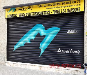 graffiti logo muñoz servicio tecnico granollers
